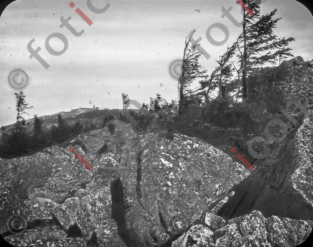 Blick auf den Brocken I View of the Brocken (foticon-simon-168-076-sw.jpg)